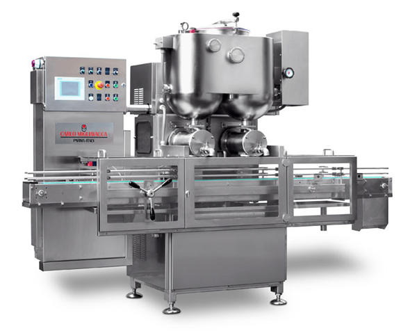 डबल हेड्स सेमी-ऑटोमेटिक फल जाम फिलिन मेशीन 