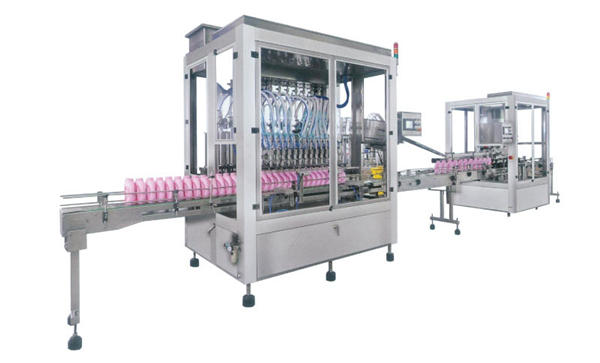 पूर्ण स्वचालित तरल साबुन डिटर्जेंट शैम्पू भरिने मेसिन