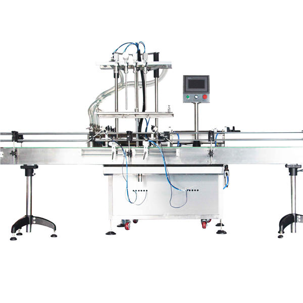 स्वचालित,, १०, १२ हेड्स लोशन पिस्टन भरने मेसिन / फिलर